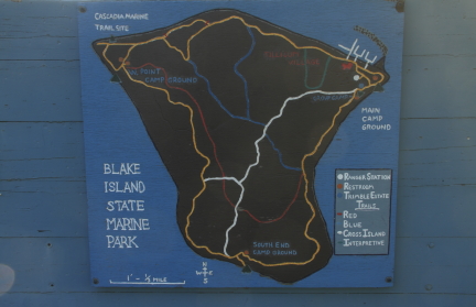 Blake Island Map